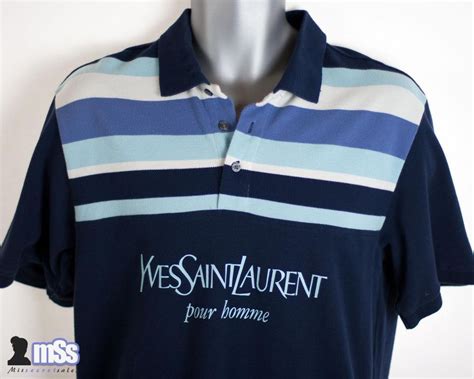 yves saint laurent pour homme polo shirt|yves saint laurent shirts sale.